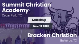 Matchup: Summit Christian vs. Bracken Christian  2020