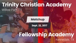 Matchup: Trinity Christian Ac vs. Fellowship Academy 2017