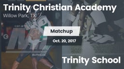 Matchup: Trinity Christian Ac vs. Trinity School 2017