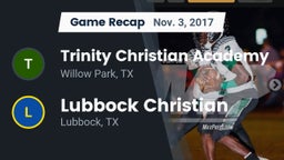 Recap: Trinity Christian Academy vs. Lubbock Christian  2017