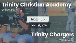 Matchup: Trinity Christian Ac vs. Trinity Chargers 2018