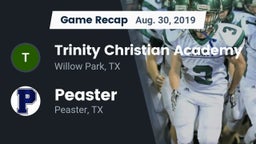 Recap: Trinity Christian Academy vs. Peaster  2019