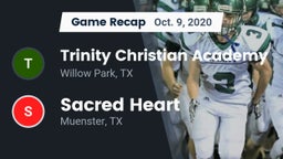 Recap: Trinity Christian Academy vs. Sacred Heart  2020