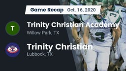 Recap: Trinity Christian Academy vs. Trinity Christian  2020