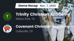 Recap: Trinity Christian Academy vs. Covenant Christian Academy 2020