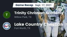 Recap: Trinity Christian Academy vs. Lake Country Christian  2021
