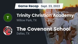 Recap: Trinity Christian Academy vs. The Covenant School 2022