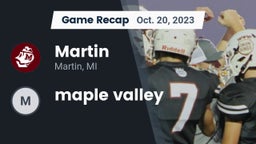 Recap: Martin  vs. maple valley  2023