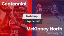 Matchup: Centennial High vs. McKinney North  2017