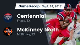 Recap: Centennial  vs. McKinney North  2017