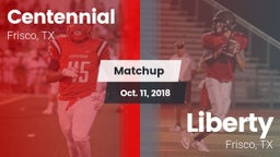 Matchup: Centennial High vs. Liberty  2018