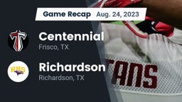 Recap: Centennial  vs. Richardson  2023