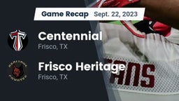 Recap: Centennial  vs. Frisco Heritage  2023