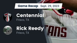 Recap: Centennial  vs. Rick Reedy  2023