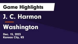J. C. Harmon  vs Washington  Game Highlights - Dec. 15, 2023