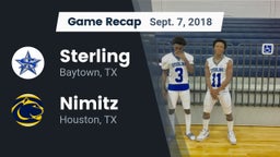 Recap: Sterling  vs. Nimitz  2018