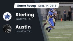 Recap: Sterling  vs. Austin  2018