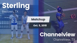 Matchup: Sterling  vs. Channelview  2018