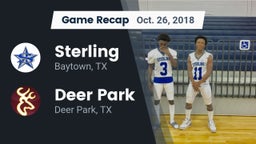 Recap: Sterling  vs. Deer Park  2018