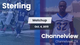 Matchup: Sterling  vs. Channelview  2019