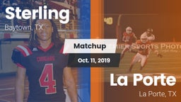 Matchup: Sterling  vs. La Porte  2019