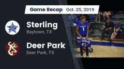 Recap: Sterling  vs. Deer Park  2019