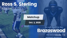 Matchup: Sterling  vs. Brazoswood  2020
