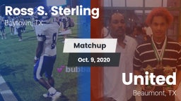 Matchup: Sterling  vs. United  2020