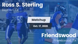 Matchup: Sterling  vs. Friendswood  2020