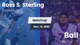 Matchup: Sterling  vs. Ball  2020