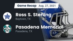 Recap: Ross S. Sterling  vs. Pasadena Memorial  2021