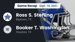 Recap: Ross S. Sterling  vs. Booker T. Washington  2021