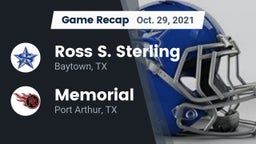 Recap: Ross S. Sterling  vs. Memorial  2021