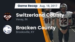 Recap: Switzerland County  vs. Bracken County 2017