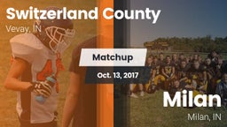 Matchup: Switzerland County vs. Milan  2017