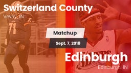 Matchup: Switzerland County vs. Edinburgh  2018