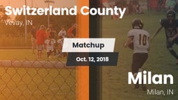 Matchup: Switzerland County vs. Milan  2018