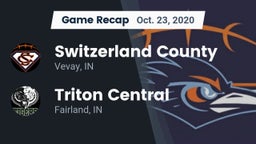 Recap: Switzerland County  vs. Triton Central  2020