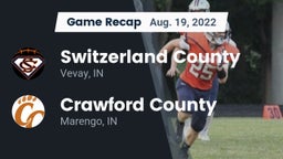 Recap: Switzerland County  vs. Crawford County  2022