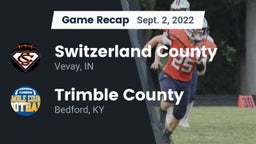 Recap: Switzerland County  vs. Trimble County  2022