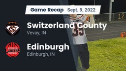 Recap: Switzerland County  vs. Edinburgh  2022
