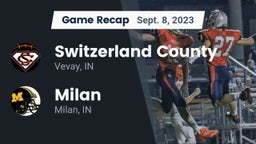 Recap: Switzerland County  vs. Milan  2023