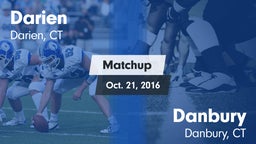 Matchup: Darien  vs. Danbury  2016