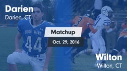 Matchup: Darien  vs. Wilton  2016