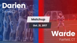 Matchup: Darien  vs. Warde  2017
