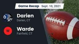 Recap: Darien  vs. Warde  2021