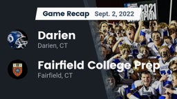 Recap: Darien  vs. Fairfield College Prep  2022