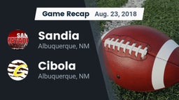 Recap: Sandia  vs. Cibola  2018