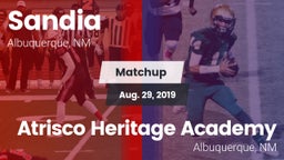 Matchup: Sandia  vs. Atrisco Heritage Academy  2019
