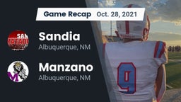 Recap: Sandia  vs. Manzano  2021
